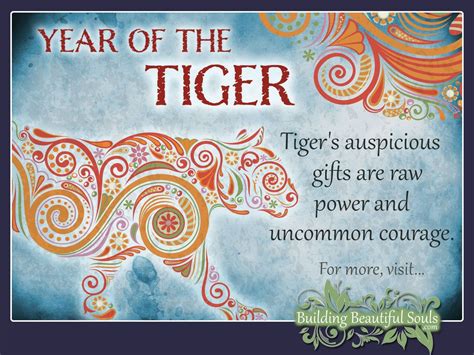 Year Of The Tiger Printable